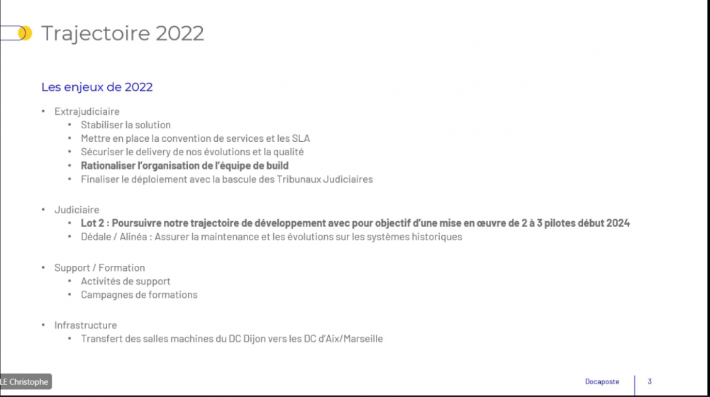 AACE : Projet de développement